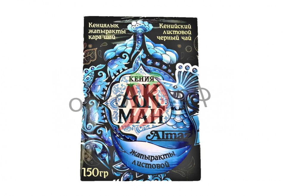 Чай Акман ALMAZ 150 гр. лист кен. (кор*40)/