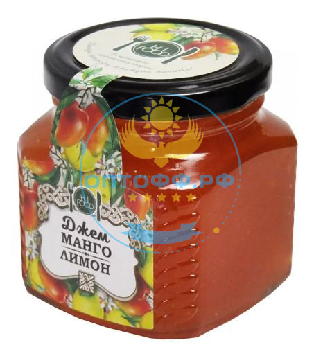HiFood Джем Манго и Лимон ст/б 300гр (упак*15)