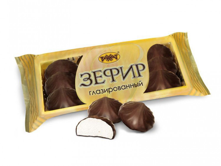 Рахат Зефир Глазированный пп/пл 460 гр. (кор*6)