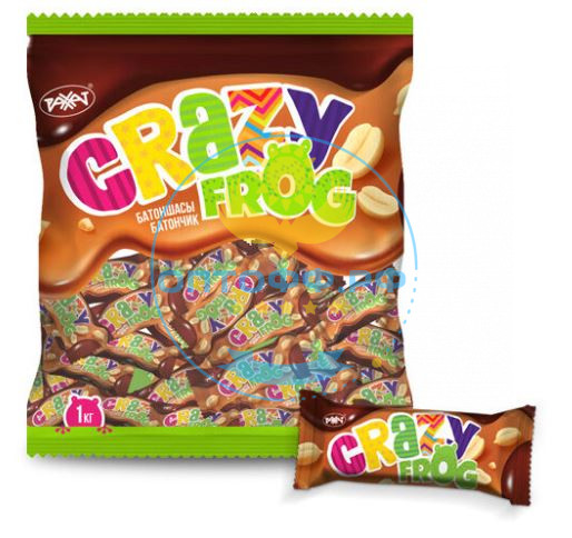 Рахат Батончик Crazy Frog 1кг (кор*6)