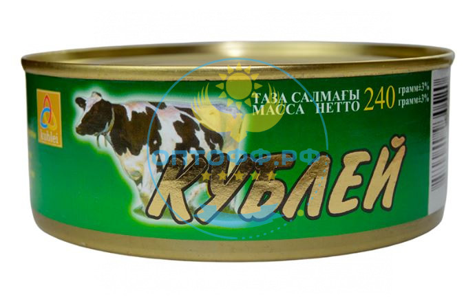 Кублей Говядина тушеная В/С Казахская 240гр (кор*48)