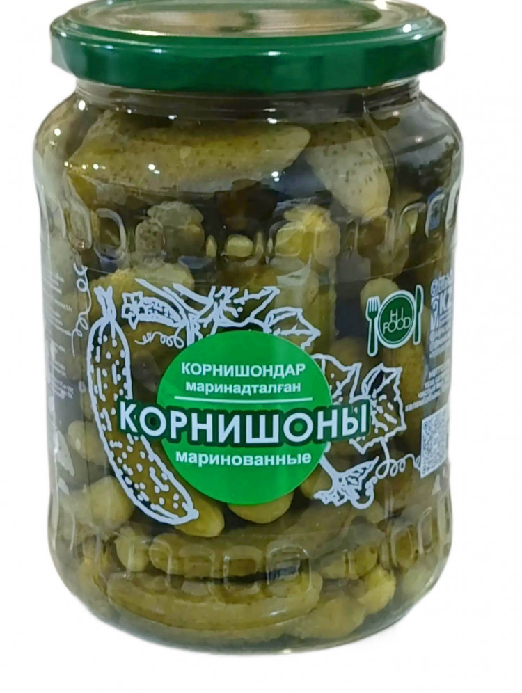 HiFood Корнишоны маринованные 720гр