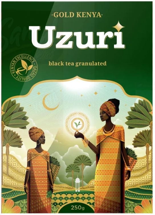 Чай Uzuri 250гр кения гранул (кор*40)
