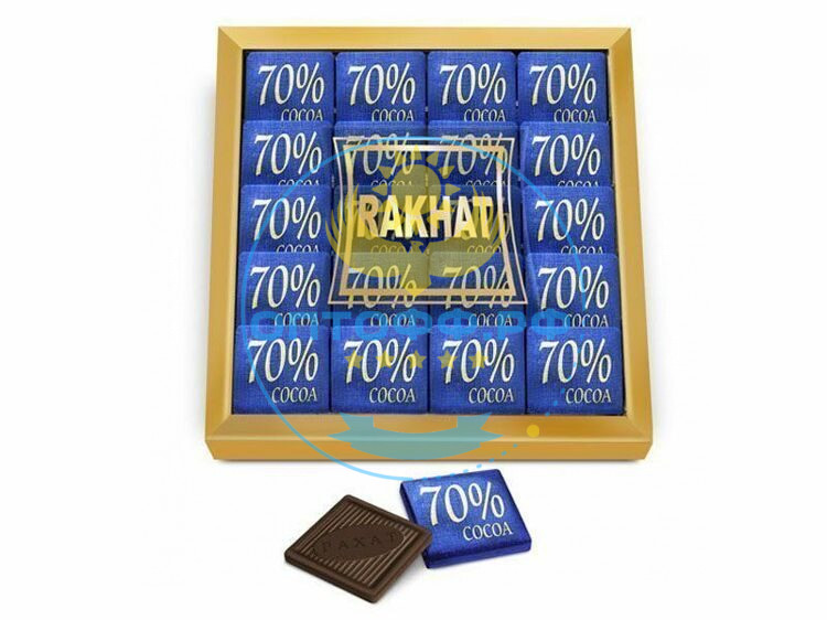 Рахат Шоколад Рахат 70% (35*35) пл/упак 107 гр (кор*13)
