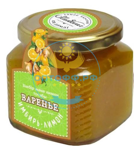 Sladovar Варенье Имбирь-Лимон 510гр (упак*8)