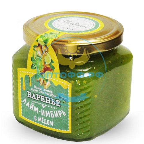 Sladovar Варенье Лайм-Имбирь с Медом 510гр (упак*8)