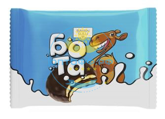 Баян Сулу Печенье глазированное БОТА 500гр (кор*6)