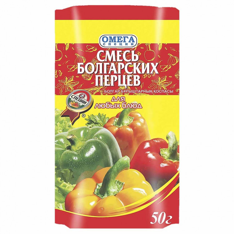 Омега Смесь болгарских перцев 50 гр (кор*50)