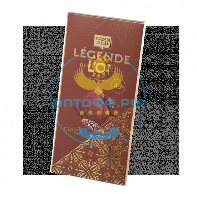 Баян Сулу Шоколад Казахстанский Legende de lor Classic 100гр (кор*22)*4)