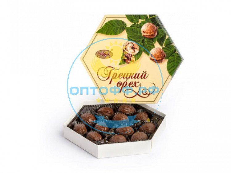 Рахат Конфеты х/к 160 гр Грецкий орех (кор*14)