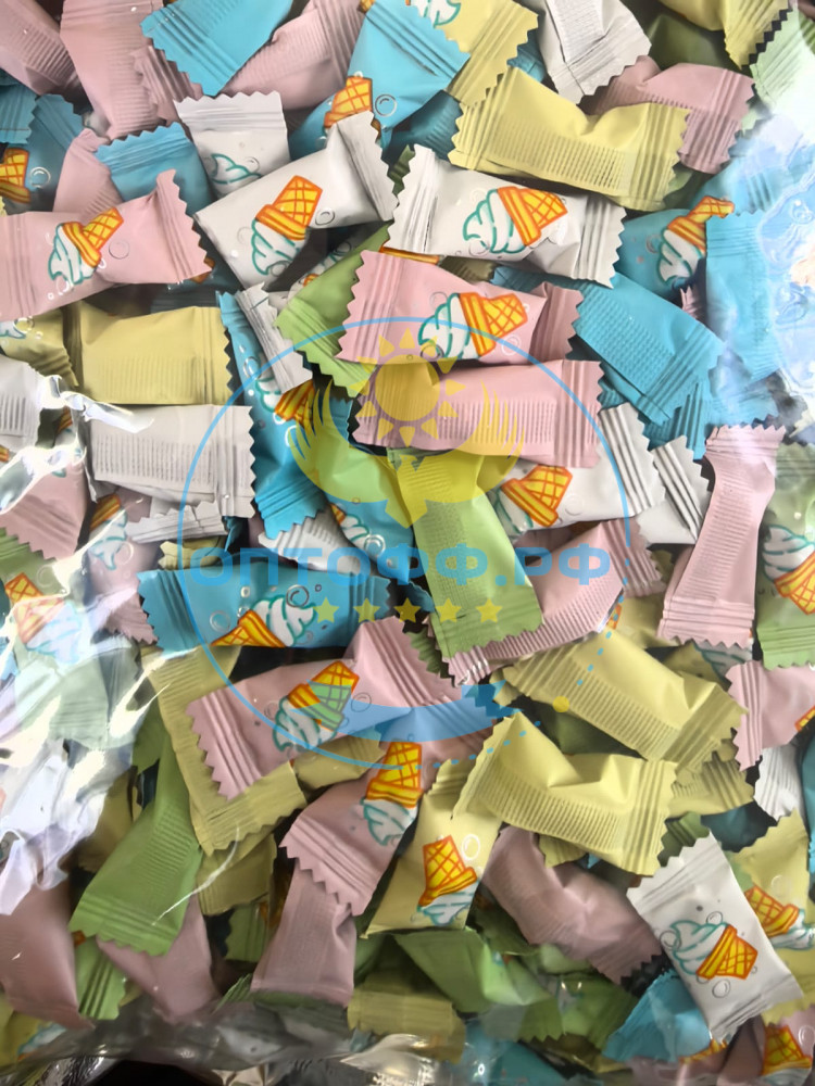 Китай Ice cream flavored candy 1 кг