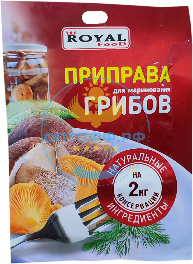 Роял Приправа для маринования грибов 30гр (кор*100)