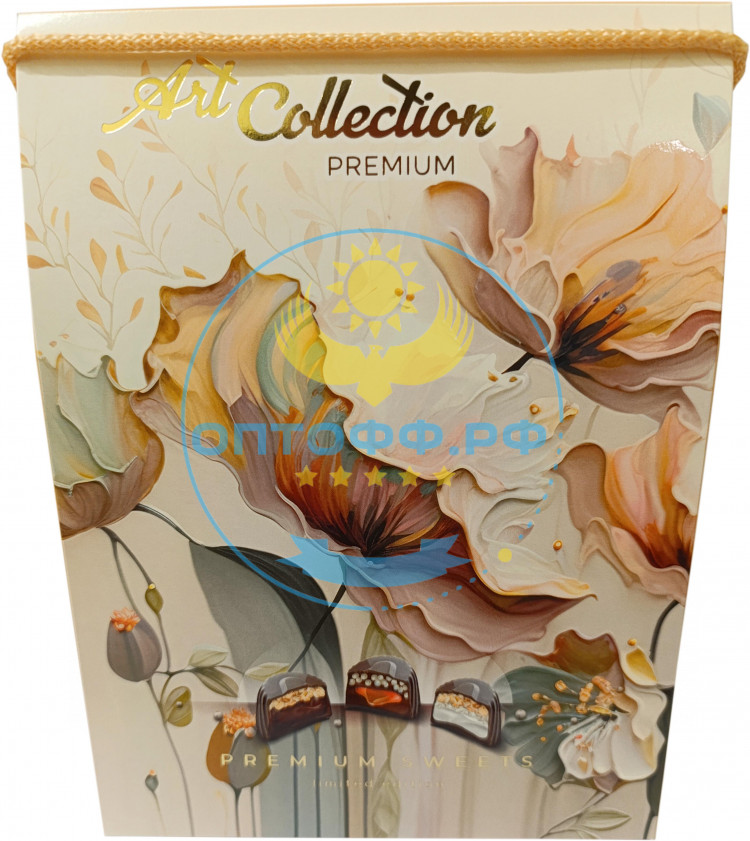 ART Collection premium Набор конфет Бежевая коробка 180гр (кор*10)
