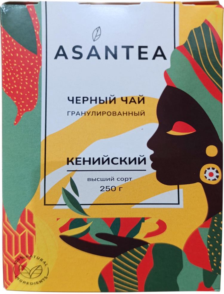 Чай Asantea 250гр гранулированный кения (кор*32)
