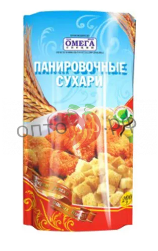 Омега Панировочный сухари 200 гр (кор*30)/