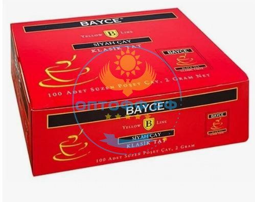 Чай BAYCE 100 пакетиков, Черный  (кор*24)