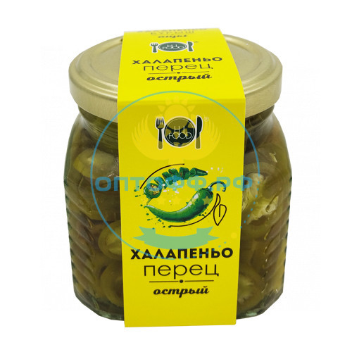 HiFood Перец острый Халапеньо 250гр (упак*40)