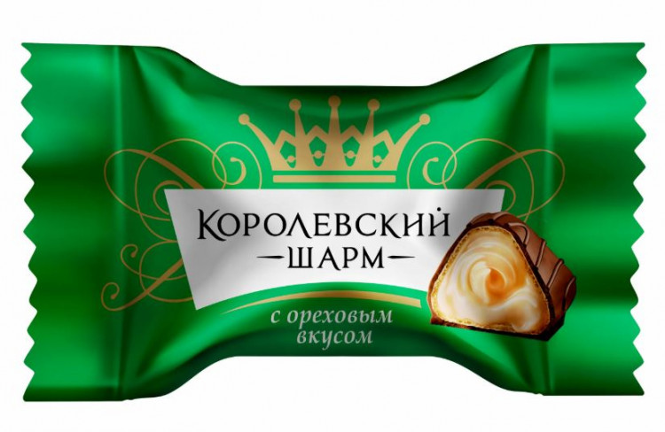 Лаконд 814 Конфеты вафельные Королевский шарм с ореховым вкусом 2 кг
